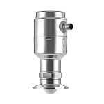 1408H Series Non-Contacting Radar Level Transmitter, Digital Output, Flange Mount, Polished Stainless Steel Body
