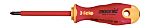 Felo Pozidriv Insulated Screwdriver, PZ2 Tip, VDE/1000V