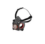 JSP BHG Series Half-Type Respirator Mask with Replacement Filters, Size S