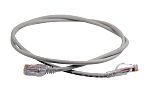 HellermannTyton Connectivity, 10m Cat6, Grey RJ45 to Male RJ45 Male, Unshielded, Unterminated LSZH Sheath