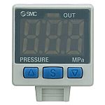 SMC Pressure Switch 1.5MPa, 12 → 24V dc, IP40 10 bar