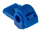 RS PRO Quick Splice Wire Splice Connector, Blue, Tin 14 → 18 AWG