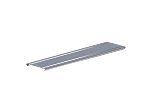 RS PRO Cable Tray Cover Sendzimir Galvanised Steel Cable Tray Cover, 100 mm Width, 60mm Depth