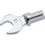SAM D0 Series Flat Spanner Head, 19 mm, 16mm Insert, Chrome Finish