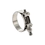 RS PRO Stainless Steel 304 Bolt Head Hose Clamp, 20mm Band Width, 55 → 59mm ID