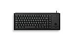 CHERRY G84 Wired USB Compact Trackball Keyboard, QWERTY (Italy), Black