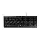 CHERRY Wired USB Compact Keyboard, QWERTY, Black