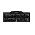 CHERRY Wired USB Compact Smartcard Keyboard, QWERTY (Italy), Black