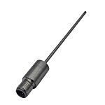 RS PRO PT100 RTD Sensor, 3mm Dia, 100mm Long, 4 Wire, M12, +250°C Max