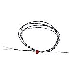 RS PRO Type J Exposed Junction Thermocouple 1m Length, 1/0.2mm Diameter, -75°C → +250°C