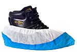 Overshoe Deluxe Blue Sole White Upper pe