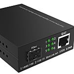 RS PRO RJ45, SFP Ethernet Media Converter, Multi Mode, 10/100/1000Mbit/s 500m