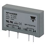 Carlo Gavazzi RP1D Series Solid State Interface Relay, 32 Vdc Control, 8 A Load, PCB Mount Mount