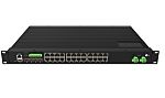 Managed Industrial PoE Ethernet Switch.