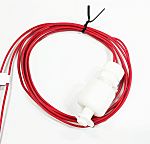 Cable Mount Polypropylene Float Switch, Float, 1m Cable, 200V ac Max, 200V dc Max