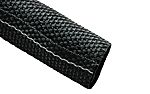 Tenneco Expandable Braided Polyester Black Protective Sleeving, 25mm Diameter, 25m Length, 2000FR Series