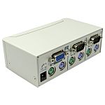 Switch KVM Rextron, 2 puertos PS/2 2 SVGA