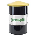 Tapa de contenedor Ecospill Ltd P3090065, Cubierta Amarillo, Polietileno para usar con Drum, 65cm