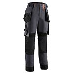 Coverguard 5CRP150 Anthracite Men's Ripstop Stretchy Trousers 42.5-45.2in, 108-115cm Waist