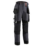 Coverguard 5CRP150 Anthracite Men's Ripstop Stretchy Trousers 45.6-48.4in, 116-123cm Waist