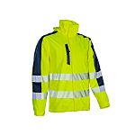 Coverguard 5HOT16 Hi-Viz Yellow Jacket Jacket, 2XL
