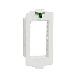 Schneider Electric White Cover Plate Plastic Mounting Frame