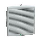 Schneider Electric Grey Injected Thermoplastic (ASA PC) Fan Filter, Parallel Slat, 336 x 316 x 162mm