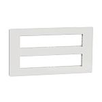 Schneider Electric White Cover Plate Thermoplastic Mounting Frame
