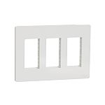 Schneider Electric White 3 Gang Thermoplastic Mounting Frame