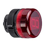ZA2VA04 Schneider Electric 7-Segment LED Display, Red