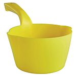 Vikan Round Bowl Scoop, 1 Litre, Yellow