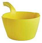 Vikan Round Bowl Scoop, 2 Litre, Yellow