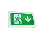 Ansell Lighting Fluorescent Emergency Lighting, Wall, 3 W, Maintained, Non Maintained