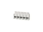 HENSEL DK Series Terminal Block, 5-Way, 40A, 1.5-10 mm² Wire, Clamp Termination