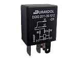 Durakool PCB Mount Automotive Relay, 24V Coil Voltage, 90A Switching Current, SPST-NO