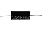 Condensador electrolítico RS PRO, 2200μF, 20%, 40 V dc (50V), Axial, Orificio pasante, 18 x 31mm