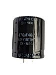 RS PRO 470μF Aluminium Electrolytic Capacitor 400V dc, Snap-In