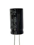 RS PRO 1000μF Aluminium Electrolytic Capacitor 35V dc, Radial, Through Hole