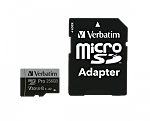 Karta Micro SD MicroSDHC, MicroSDXC 256 GB Ne Verbatim, řada: Pro U3 256GB