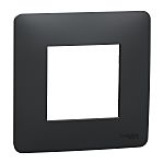 RAL 7021 Black Grey 1 Gang Cover Plate Thermoplastic Cover Plate