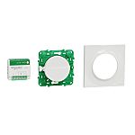 Schneider Electric Emergency Light Test Switch for use with Wireless and Batteryless Switch