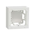 Odace White Gloss Thermoplastic Junction Box, Surface Mount Mount, 1 Gangs, 213 x 60mm