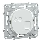 Schneider Electric Ovalis C Series Series Socket RJ45 Socket, Flush Mount, Cat6 1 -Way