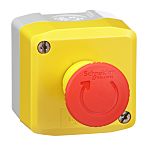Schneider Electric Harmony XALK Series Turn to Release Push Button Complete Unit, 22mm Cutout, SPDT, IP66, IP67,