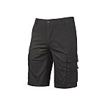 UPower Enjoy Black 3% Spandex, 97% Cotton Work shorts