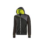 UPower JUPITER Black 35% Polyester, 65% Cotton Men Work Hoodie 3XL