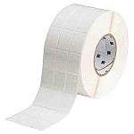 Brady R4300, R7950 White Label Roll, 25.4mm Width, 36.5mm Height, 5000Per Roll Qty