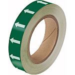 Reflexní páska 275101, Zelená, bílá Polyester Akrylát Brady
