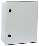 Caja de pared RS PRO de Fibra de Vidrio RAL 7035 Gris luminoso, IP65