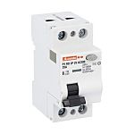 Lovato P1RD Residual Current Circuit Breaker, 25A, 2P Pole, 300mA, Type AC, 230V ac